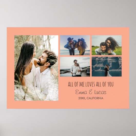 あなたと私の愛が詰まった写真 ポスター (正面)