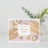 あなたと私はXOXOバレンタインデーのカードが大好き 招待状 (スタンド正面)