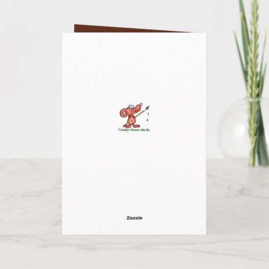 あなたと私ヤギ一緒にバレンタインロマンおもしろいマン シーズンカード (裏面)