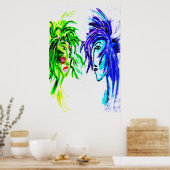 あなたと私24x36 ポスター (キッチン)