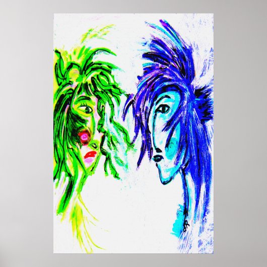 あなたと私24x36 ポスター (正面)