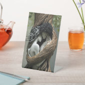 「あなたと私、永遠」 台座サイン (インサイチュ)