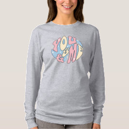 あなたと私 Tシャツ