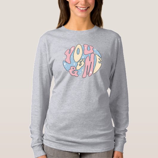 あなたと私 Tシャツ (正面)