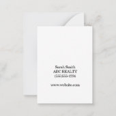 あなたと紹介はソース素晴らしマーケティング ノートカード (裏面)