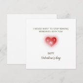 あなたと記憶を重ねることを決してやめたくない (正面/裏面)