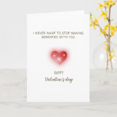あなたと記憶を重ねることを決してやめたくない カード (黄色い花)