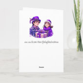 あなたと貴方の平和 |クリスマス カード (裏面)