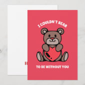 あなたと離れられないよ カード (正面/裏面)