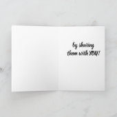 あなたと「イースター」を共有することがとても美しい シーズンカード (内部)