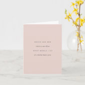 あなたなしでどうしたらいいの カード (黄色い花)