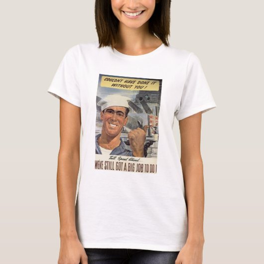 あなたなしではできませんでした Tシャツ (正面)
