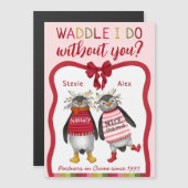 あなたなしで私に何ができる？ペンギンカップルのクリスマス (正面/裏面)