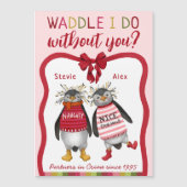 あなたなしで私に何ができる？ペンギンカップルのクリスマス (正面)