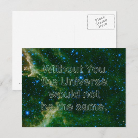 あなたなしで ポストカード (正面/裏面)