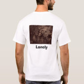 あなたなしで、私はエコーの~のささやき… です Tシャツ (裏面)