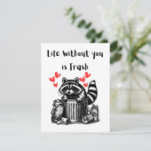 あなたなしの人生はゴミ - バレンタインデーのカード シーズンカード (スタンド正面)