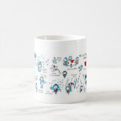 あなたなしの私-バレンタイン-愛 コーヒーマグカップ (中央)