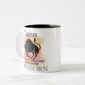 あなたについてのトーラスは襲います ツートーンマグカップ (正面左)
