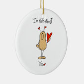 あなたについてのナットTシャツおよびギフト セラミックオーナメント (右)