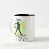 あなたについての天秤座 ツートーンマグカップ (正面左)