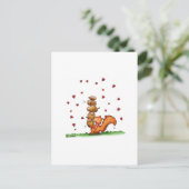 あなたについてのAMのナット-ユーモアのある-バレンタインデーのギフト シーズンポストカード (スタンド正面)