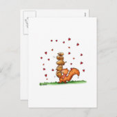 あなたについてのAMのナット-ユーモアのある-バレンタインデーのギフト シーズンポストカード (正面/裏面)