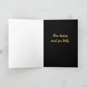 あなたについて考えることは梳きます カード (内部)