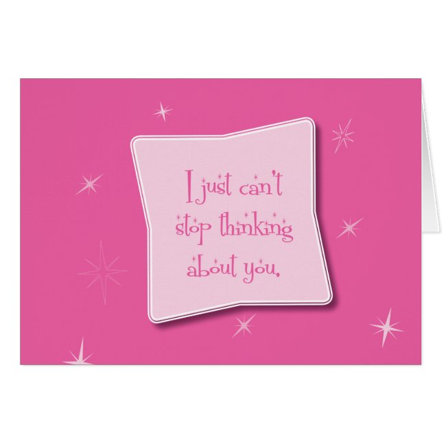 あなたについて考えることを止めることができません (正面横)