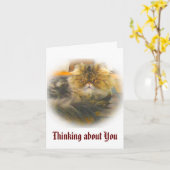 あなたについて考えること カード (黄色い花)