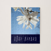 あなたについて考えること! パズルはすぐによりよくなります ジグソーパズル (縦)