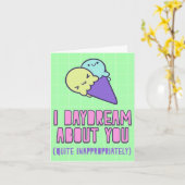 あなたについて（ちょっと不適切に）空想してしまう カード (黄色い花)