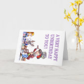 あなたにとってとても幸せな誕生日 カード (黄色い花)