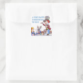 あなたにとってとても幸せな誕生日! スクエアシール (バッグ)