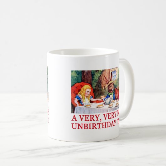 あなたにとってメリーとても誕生日が無い! コーヒーマグカップ (正面右)