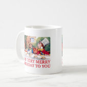 あなたにとってメリーとても誕生日が無い! コーヒーマグカップ (正面左)