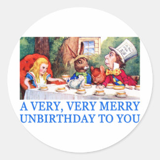 あなたにとってメリーとても誕生日が無い! ラウンドシール