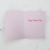 あなたにとって最高のバレンタインデーのカード シーズンカード (内部)