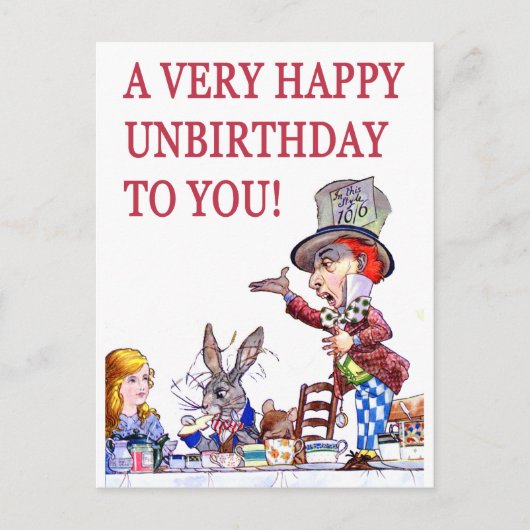 あなたにとって非常に幸せな誕生日 ポストカード (正面)