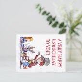 あなたにとって非常に幸せな誕生日 ポストカード (スタンド正面)