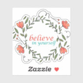 あなたにとって非常に有意義で美しい引用文 シール (シート)