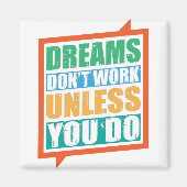 あなたにとって非常に有意義で美しい引用文 マグネット (正面)