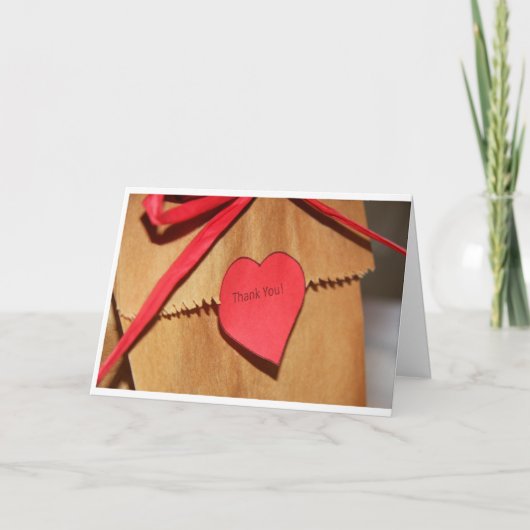 あなたにとても感謝しています！ありがとうカード サンキューカード (正面)