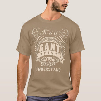 あなたにはわからないGANTの特別なこと プレミアムギフト Tシャツ
