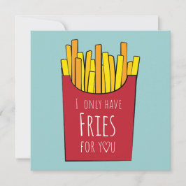 あなたにはフライドポテトしかありません カード
