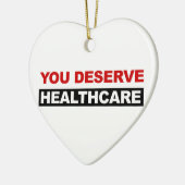 あなたには医療が必要 セラミックオーナメント (左)