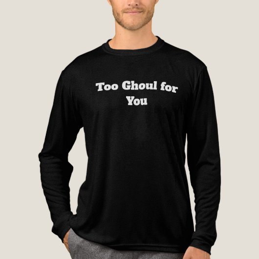 あなたには呪いが重すぎる トライブレンドTシャツ (正面)