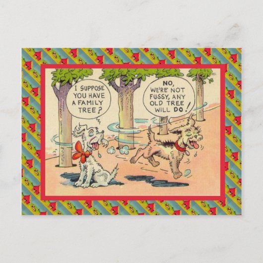 あなたには家系図があるんでしょうね ポストカード (正面)