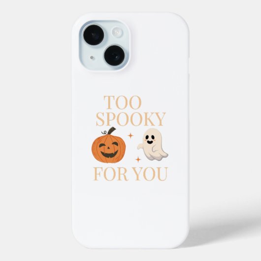 あなたには怖すぎるスマホケース Case-Mate iPhoneケース (裏面)
