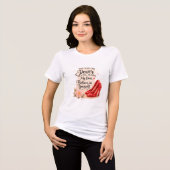 あなたには最初から力がある 前向きになれる名言 トライブレンドTシャツ (正面全面)